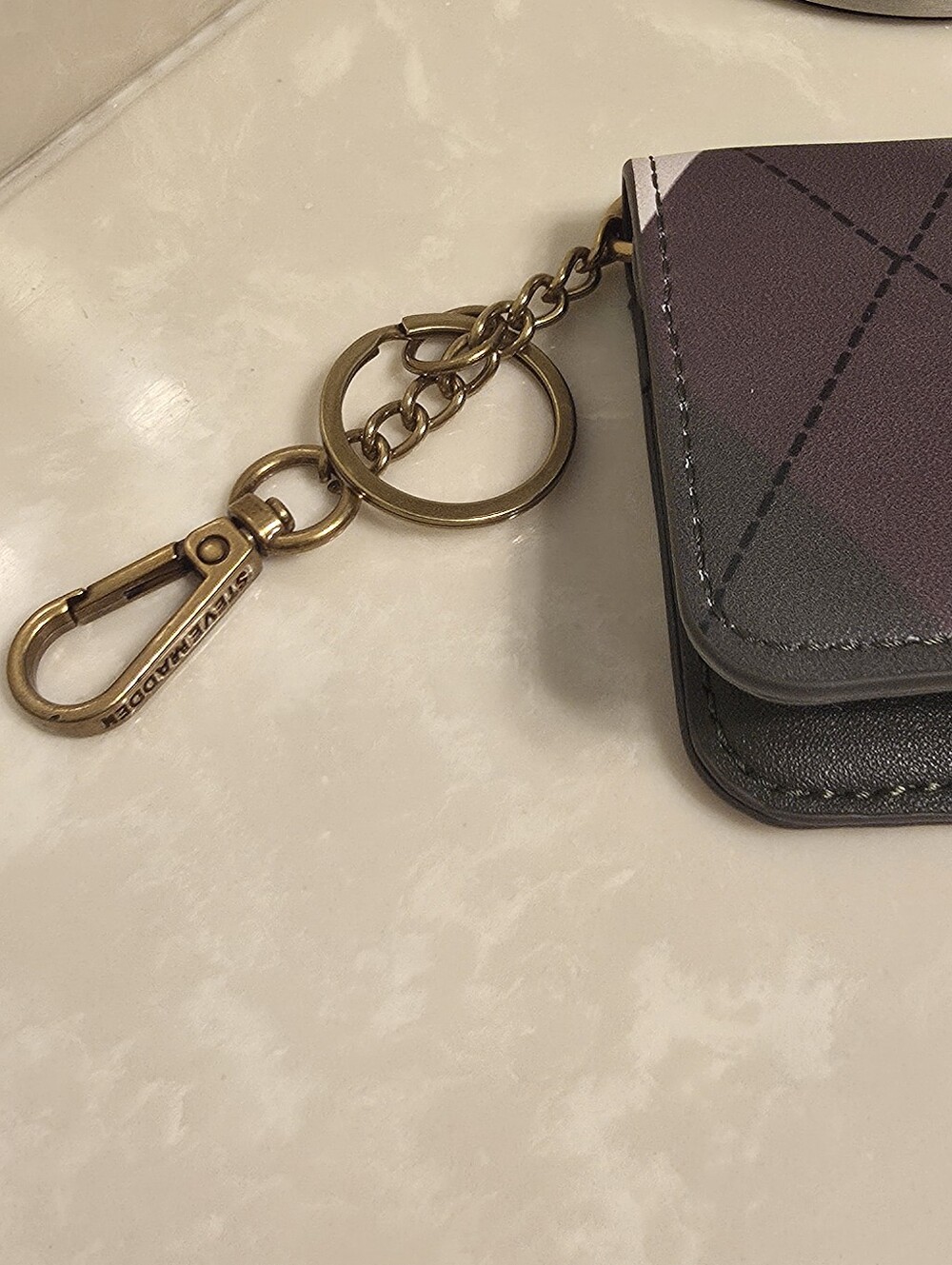 Steve Madden Mini Wallet with Keychain - Picture 7 of 8